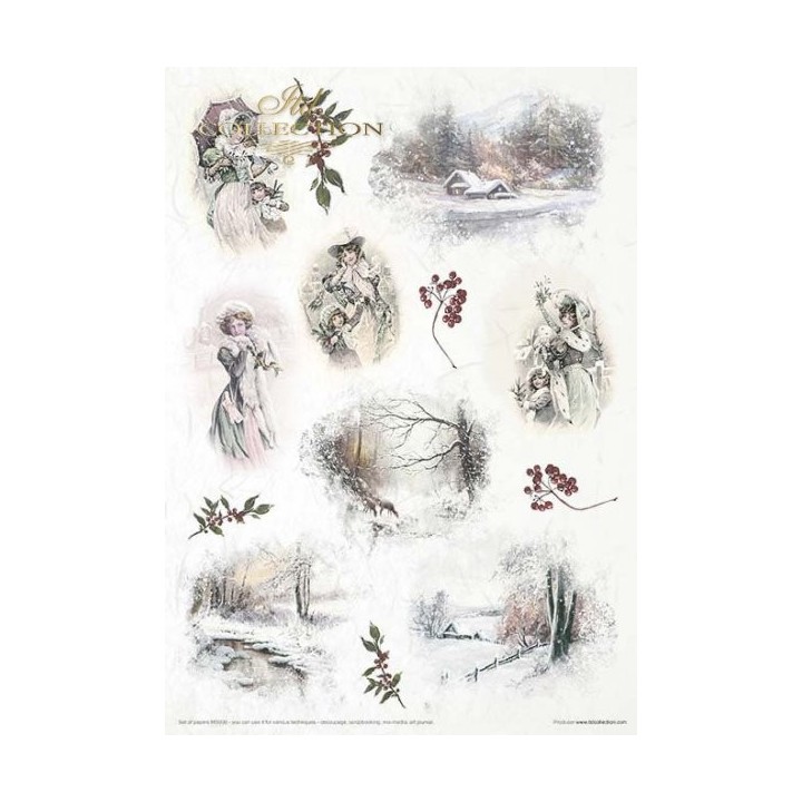 Creatieve set MS006 Victoriaanse kerst