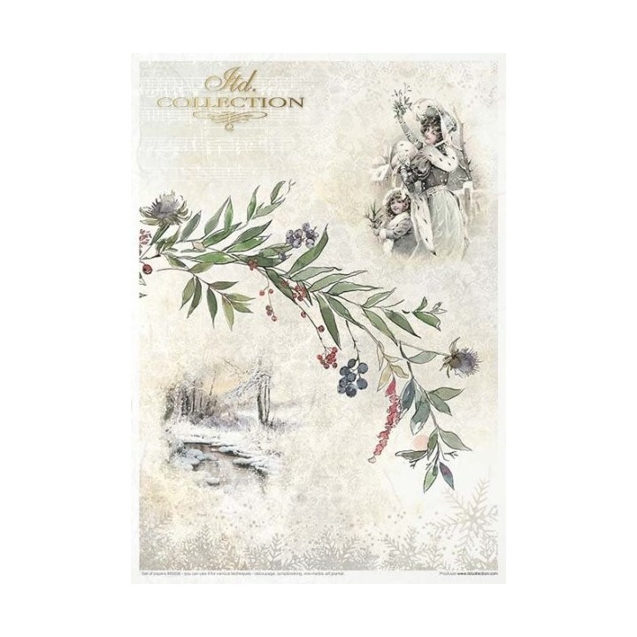 Creatieve set MS006 Victoriaanse kerst