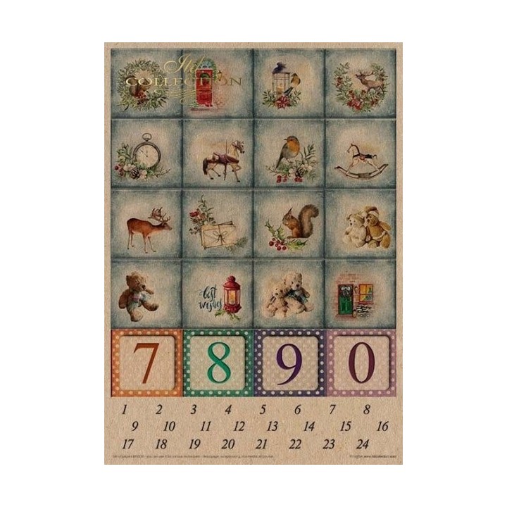 Creatieve set MS008 Heerlijke kersttijd