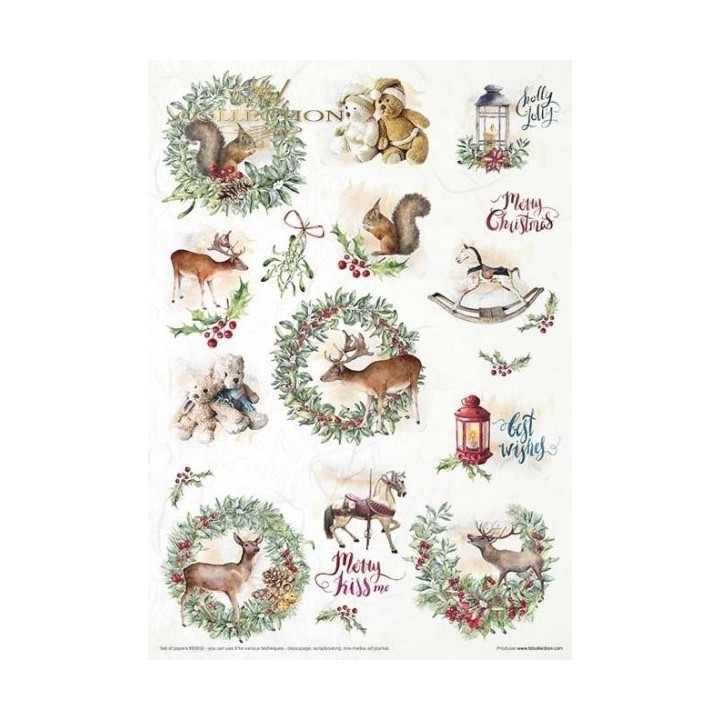 Creatieve set MS008 Heerlijke kersttijd