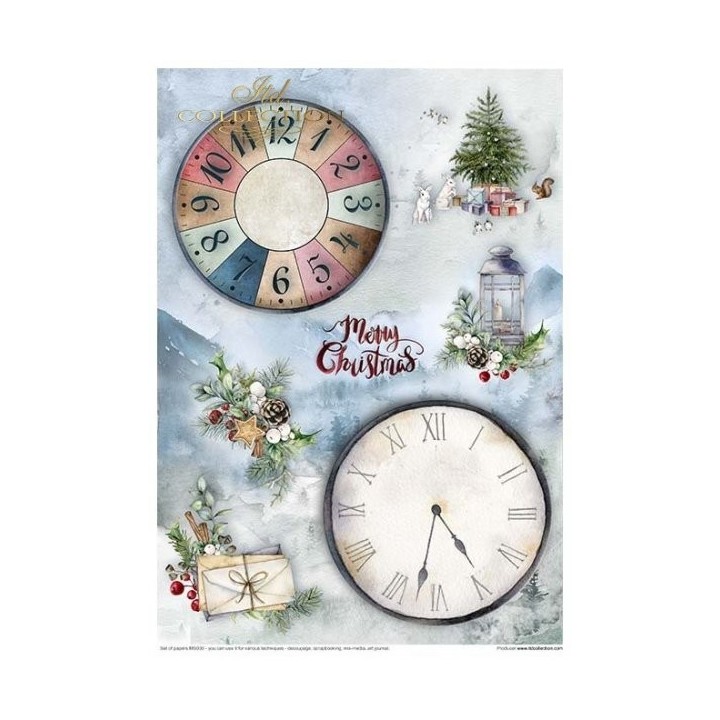 Creatieve set MS008 Heerlijke kersttijd