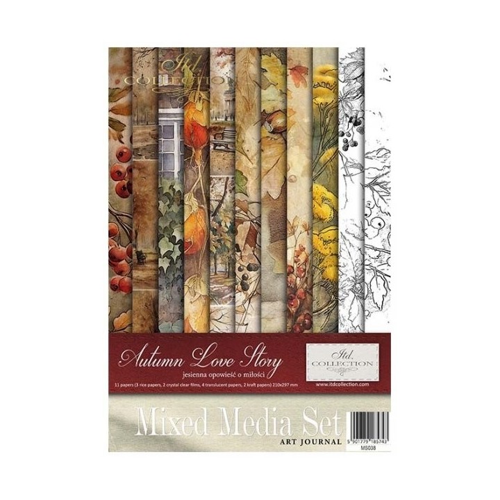 Creatieve set MS038 Herfstliefdesverhaal