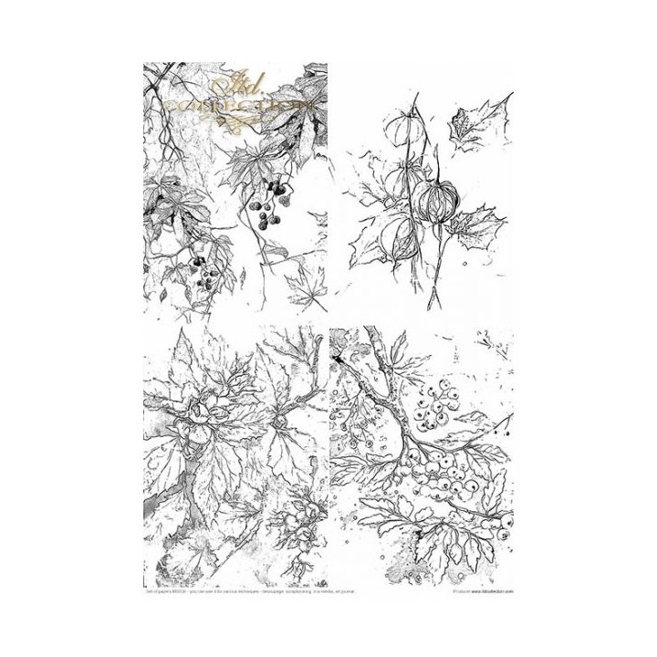 Creatieve set MS038 Herfstliefdesverhaal