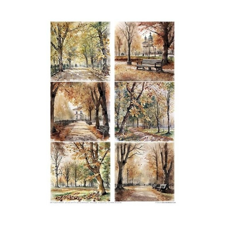 Creatieve set MS038 Herfstliefdesverhaal