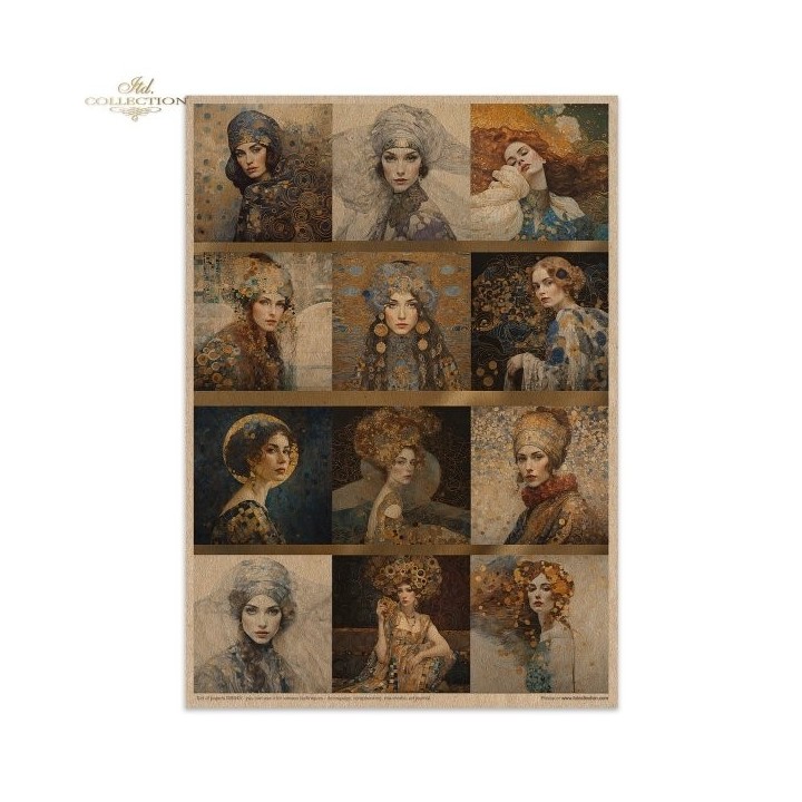 Creatieve set MS043 geïnspireerd door Klimt
