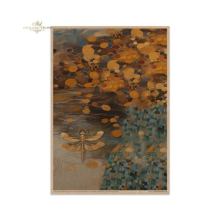 Creatieve set MS043 geïnspireerd door Klimt