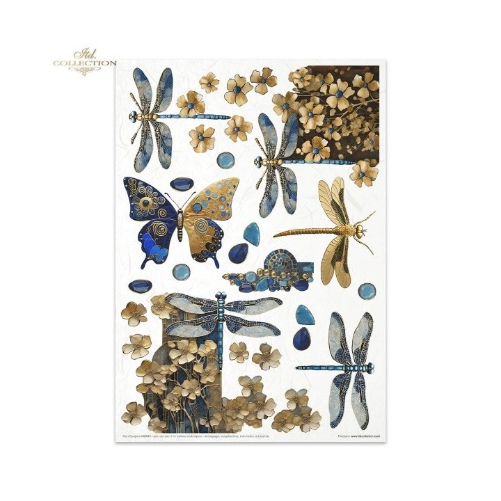 Creatieve set MS043 geïnspireerd door Klimt