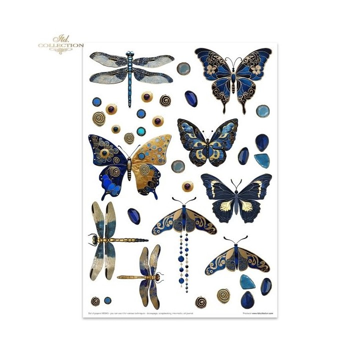 Creatieve set MS043 geïnspireerd door Klimt