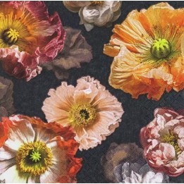 Papaver servet 33x33cm