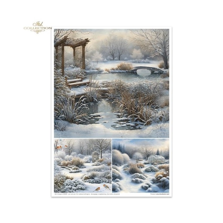 Creatieve set MS046 Botanical Garden in Winter
