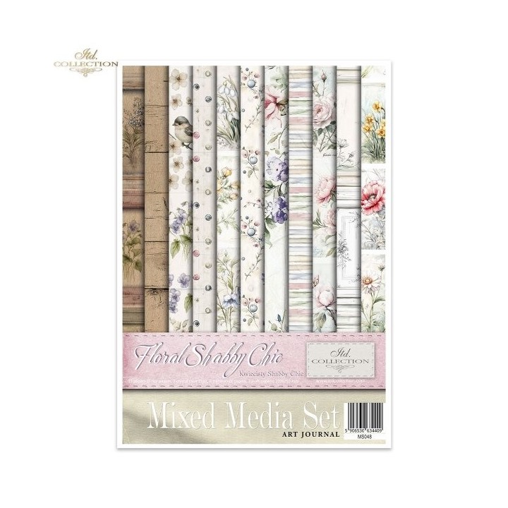 Creatieve set MS048 Bloemen Shabby Chic
