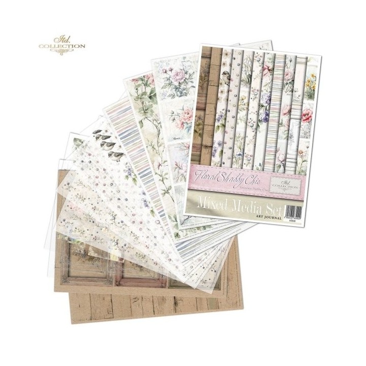 Creatieve set MS048 Bloemen Shabby Chic