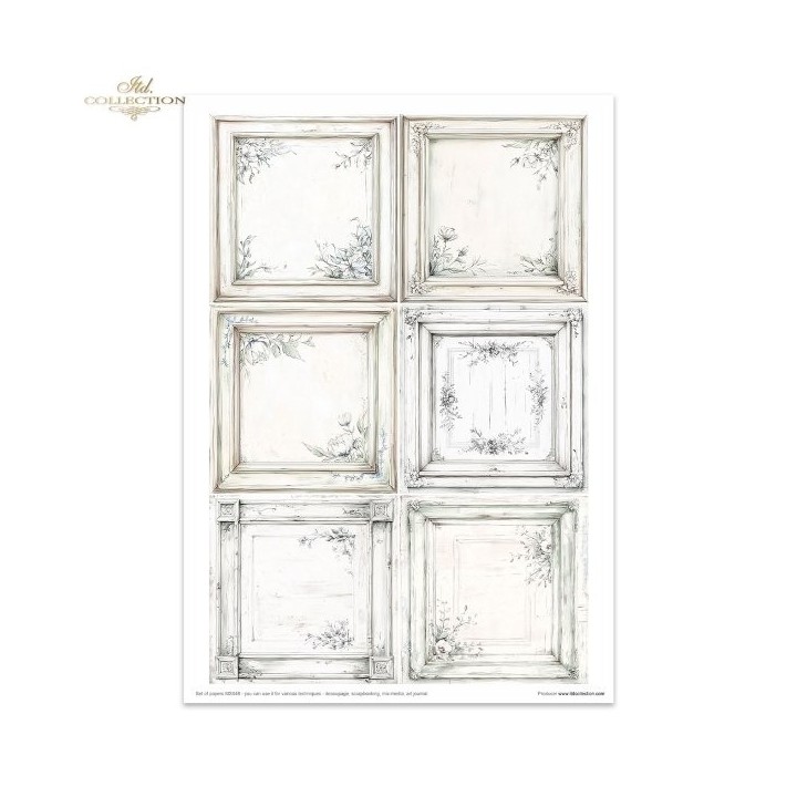 Creatieve set MS048 Bloemen Shabby Chic
