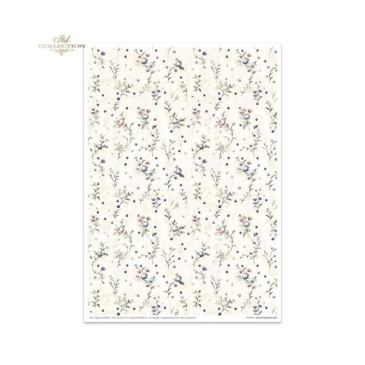 Creatieve set MS048 Bloemen Shabby Chic