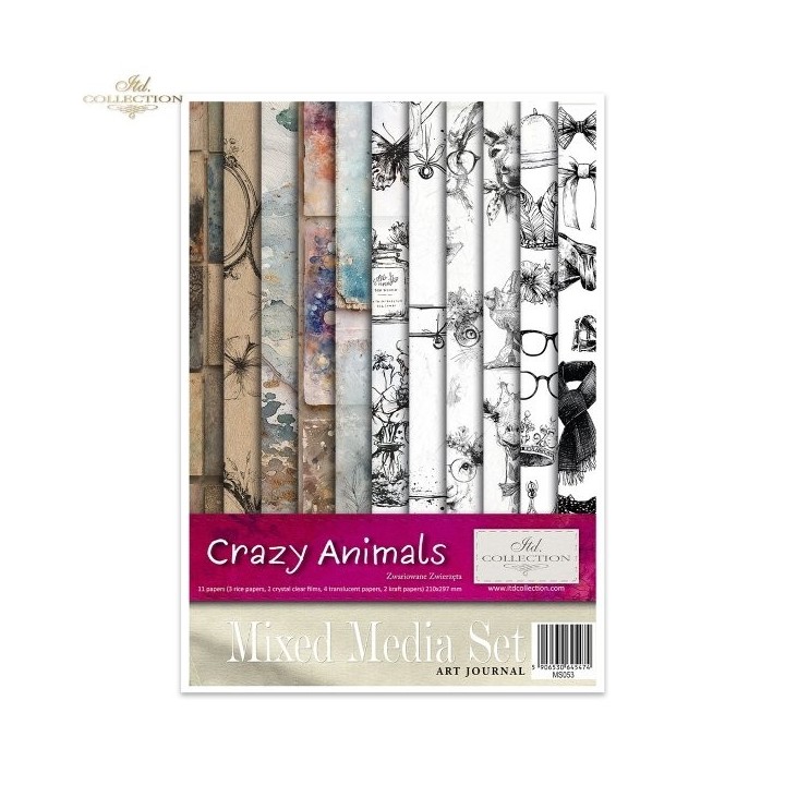 Creatieve set MS053 Gekke dieren