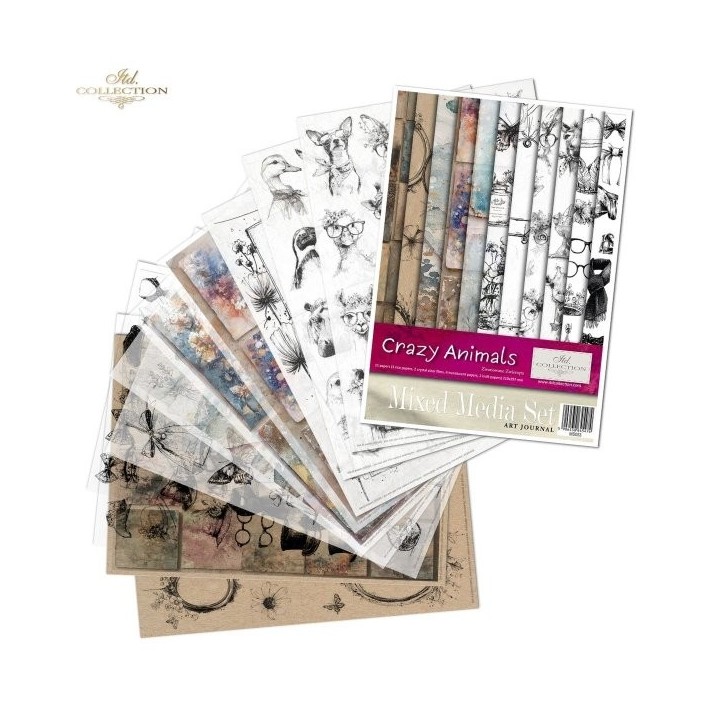 Creatieve set MS053 Gekke dieren