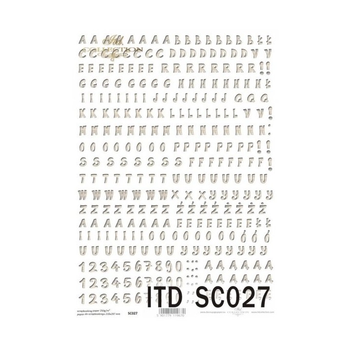 scrapbookpapier SC0027