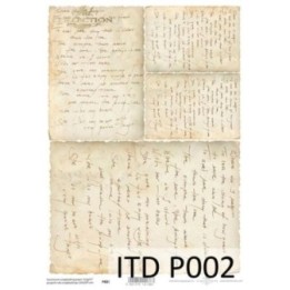 Translucent scrapbookingpapier P0002