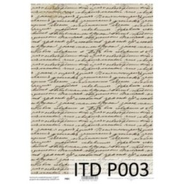 Translucent scrapbookingpapier P0003