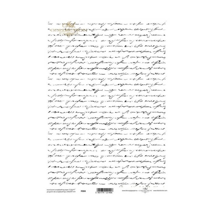Translucent scrapbookpapier P0004