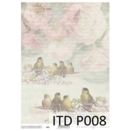 Translucent scrapbookpapier P0008