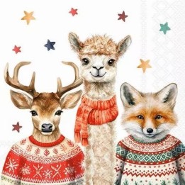 Martin and Friends servet 33x33cm