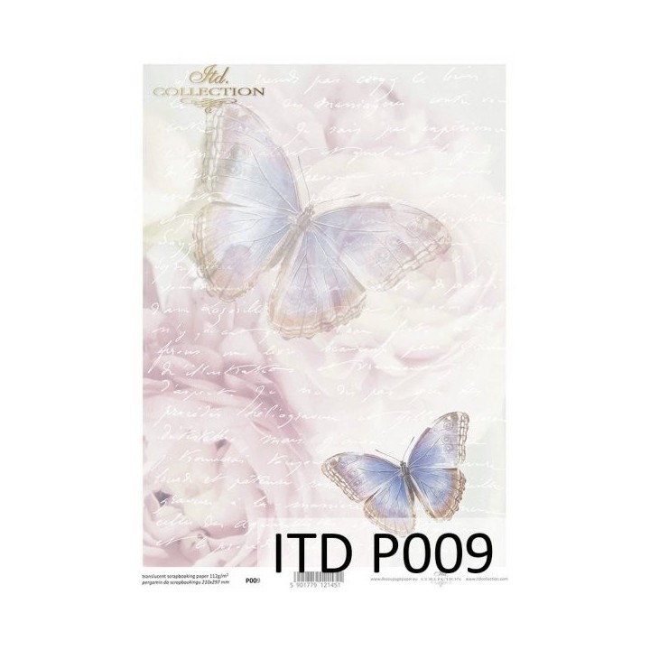 Translucent scrapbookpapier P0009