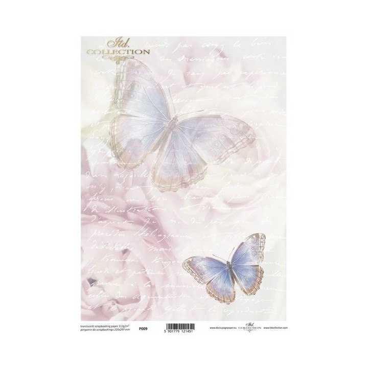 Translucent scrapbookpapier P0009