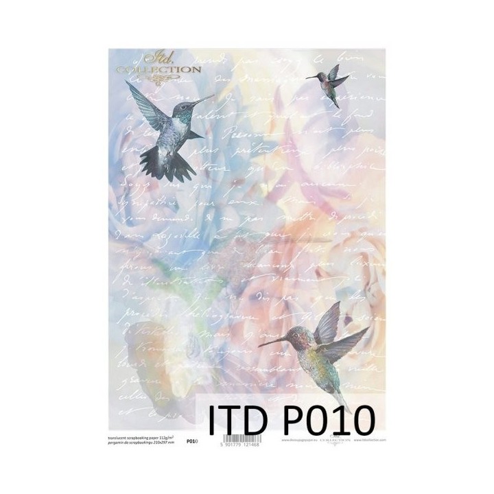 Translucent scrapbookpapier P0010
