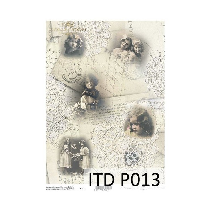 Translucent scrapbookpapier P0013