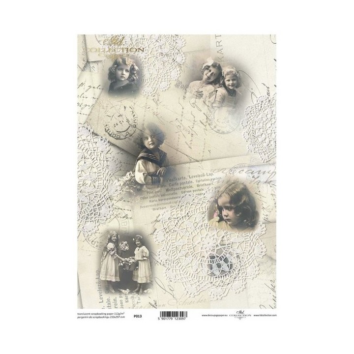 Translucent scrapbookpapier P0013