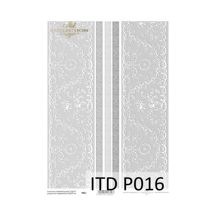 Translucent scrapbookpapier P0016