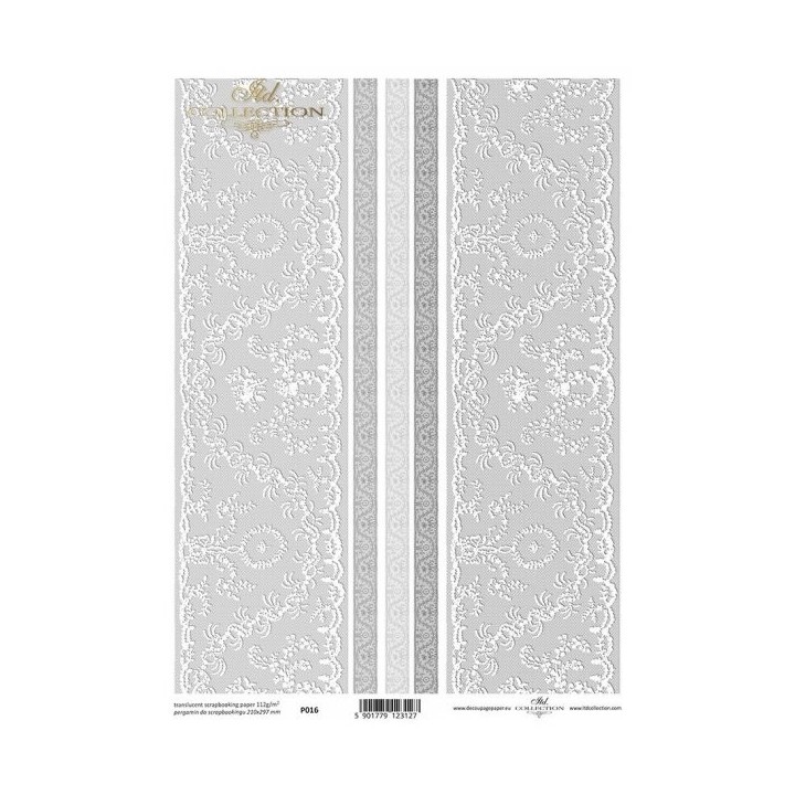 Translucent scrapbookpapier P0016