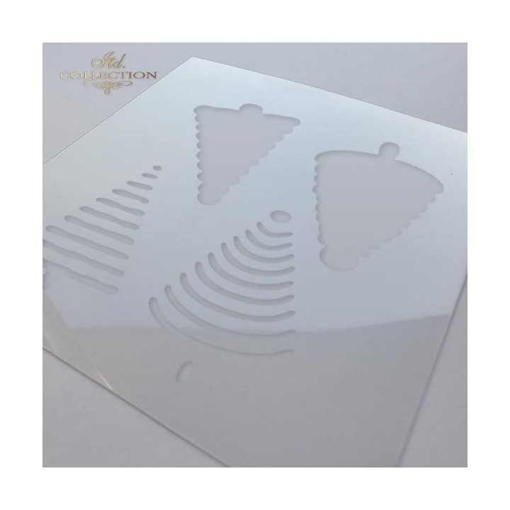 Sjabloon voor scrapbooking en decoupage 16x16 cm ST0091A