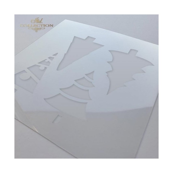 Sjabloon voor scrapbooking en decoupage 16x16 cm ST0092A