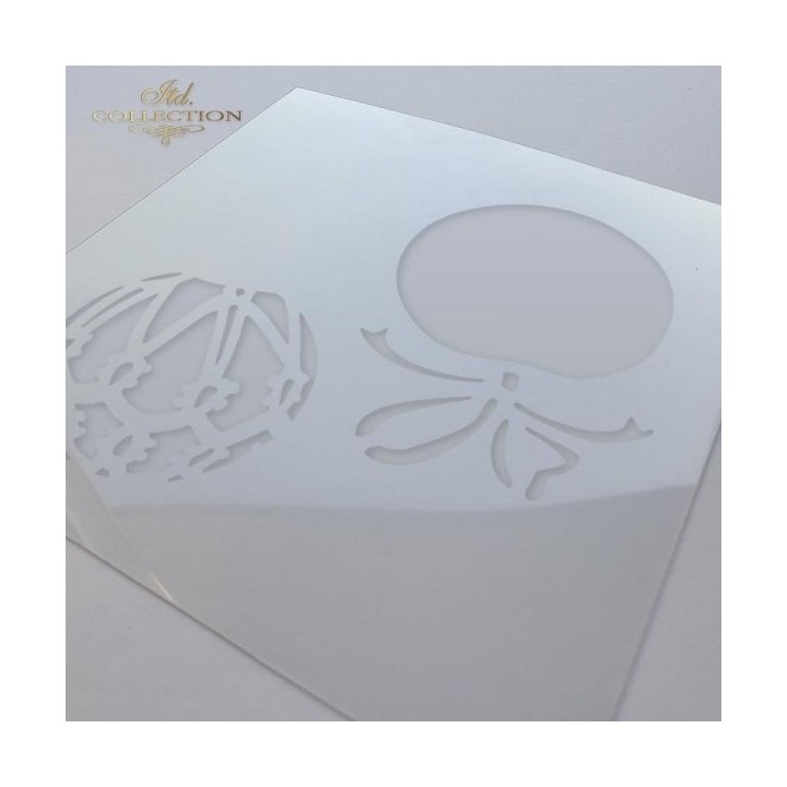 Sjabloon voor scrapbooking en decoupage 16x16 cm ST0094A