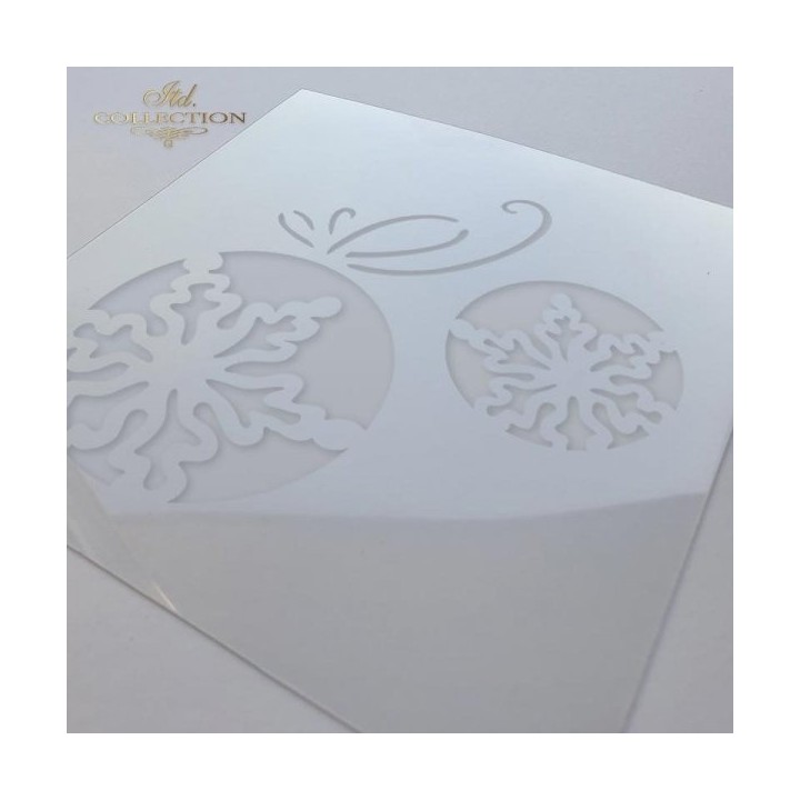 Sjabloon voor scrapbooking en decoupage 16x16 cm ST0099A