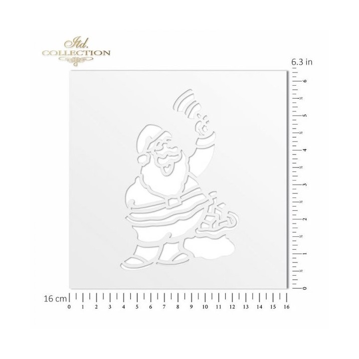 Sjabloon voor scrapbooking en decoupage 16x16 cm ST0100A