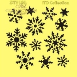 Sjabloon voor scrapbooking en decoupage 16x16 cm ST0109A