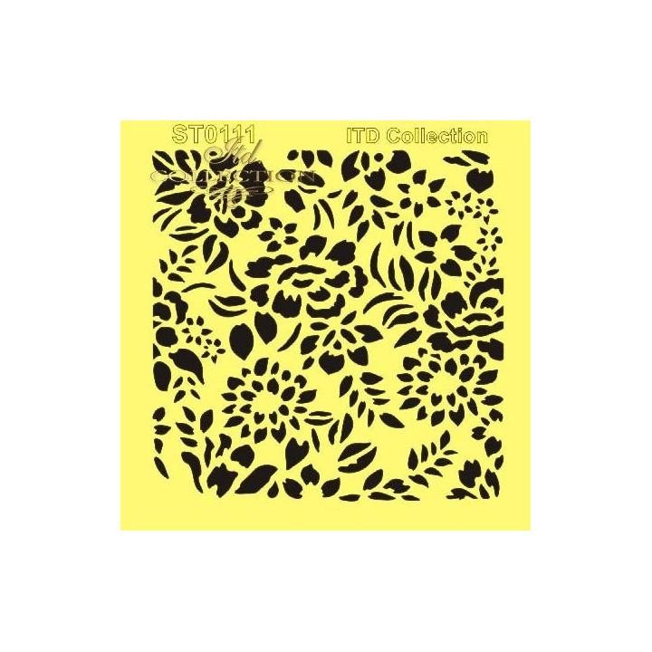 Sjabloon voor scrapbooking en decoupage 16x16 cm ST0111B
