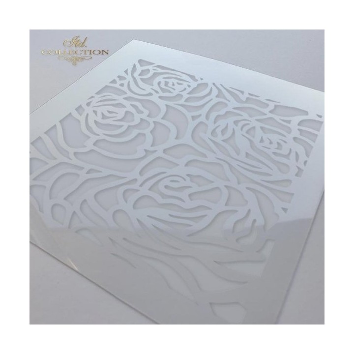 Sjabloon voor scrapbooking en decoupage 16x16 cm ST0120B