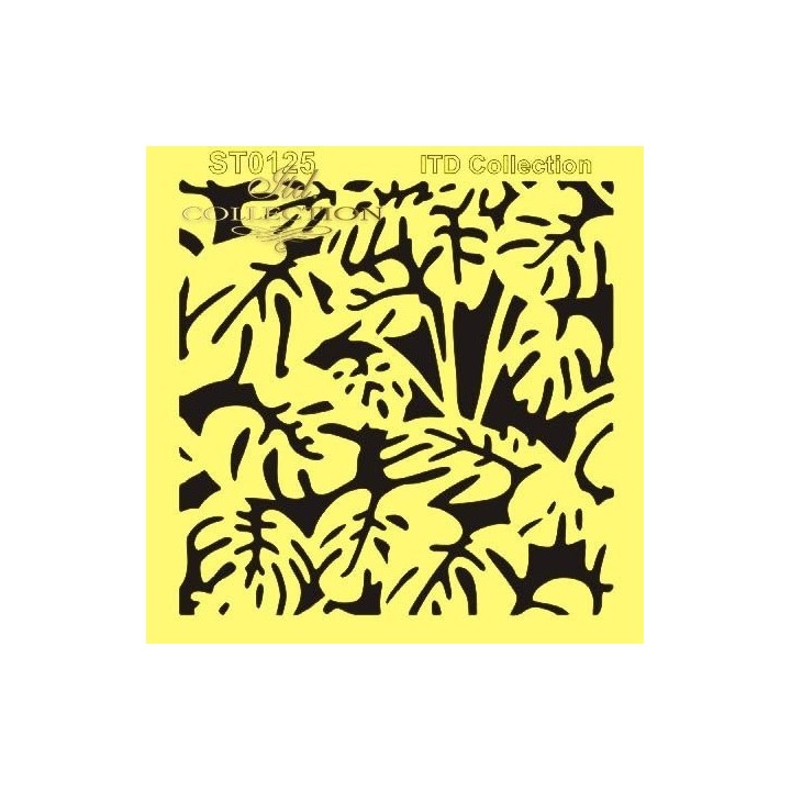 Sjabloon voor scrapbooking en decoupage 16x16 cm ST0125B