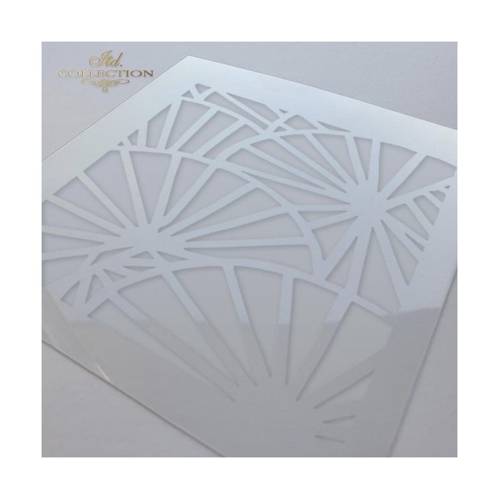 Sjabloon voor scrapbooking en decoupage 16x16 cm ST0126B