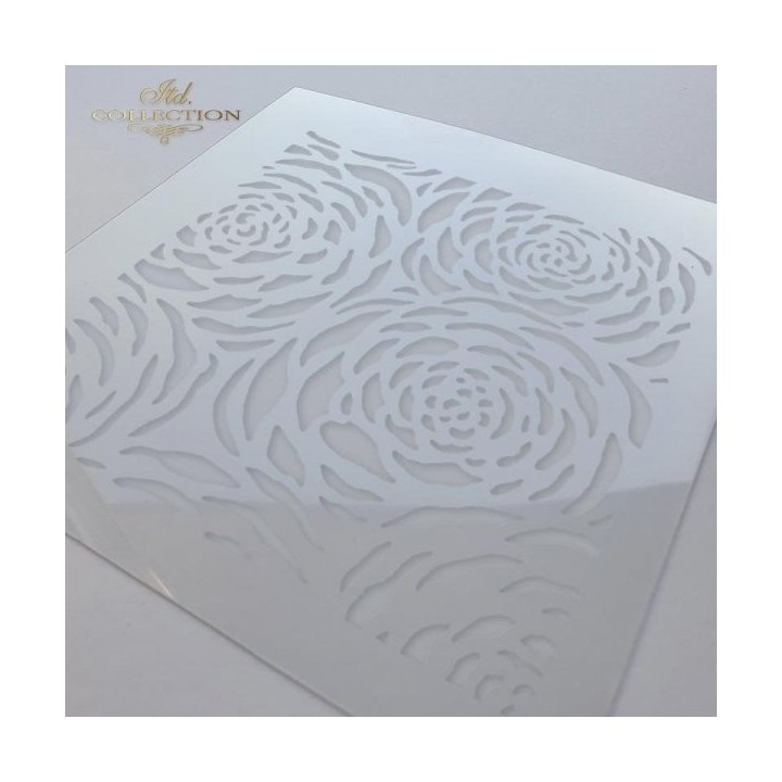 Sjabloon voor scrapbooking en decoupage 16x16 cm ST0128B
