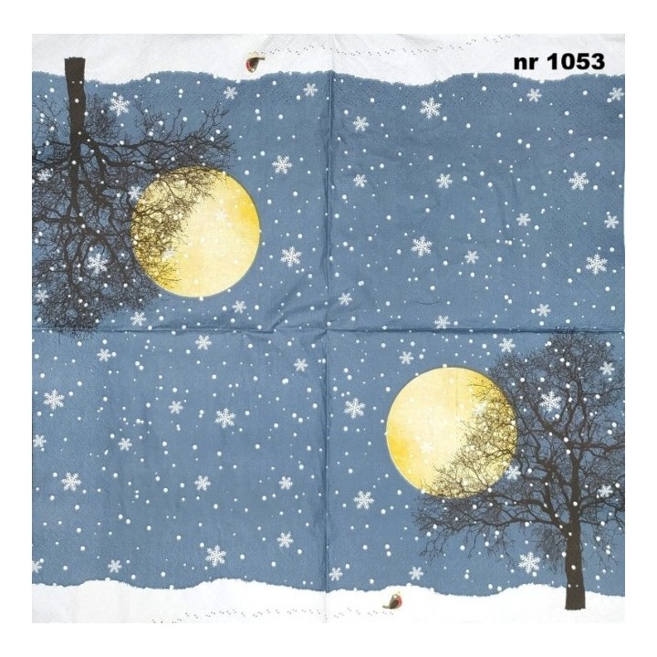 Moonlight night servet 33x33cm