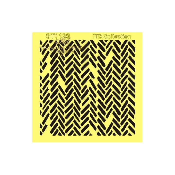 Sjabloon voor scrapbooking en decoupage 16x16 cm ST0129B