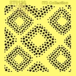 Sjabloon voor scrapbooking en decoupage 16x16 cm ST0130B