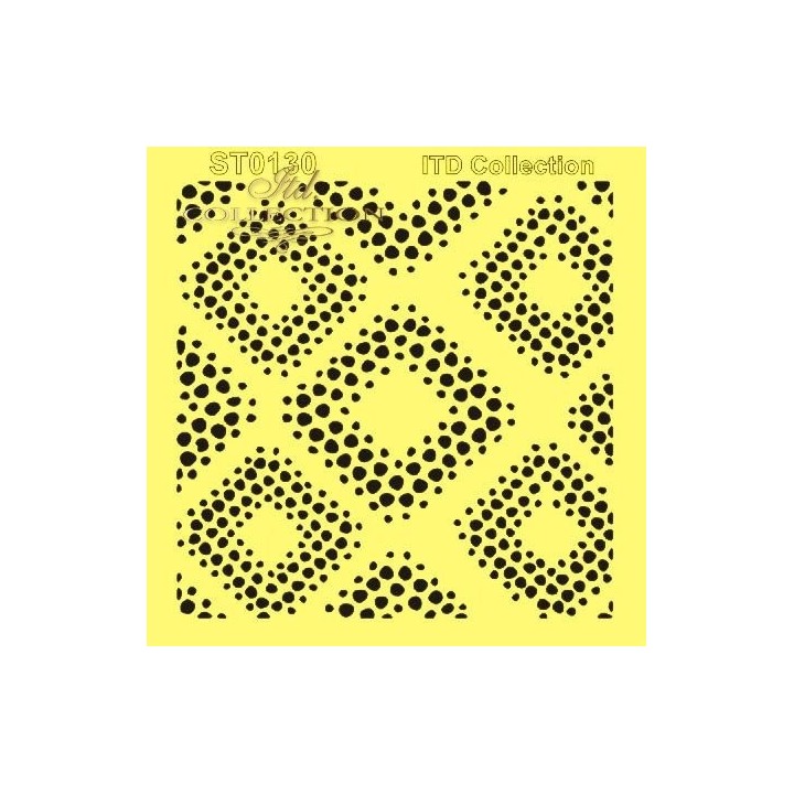 Sjabloon voor scrapbooking en decoupage 16x16 cm ST0130B