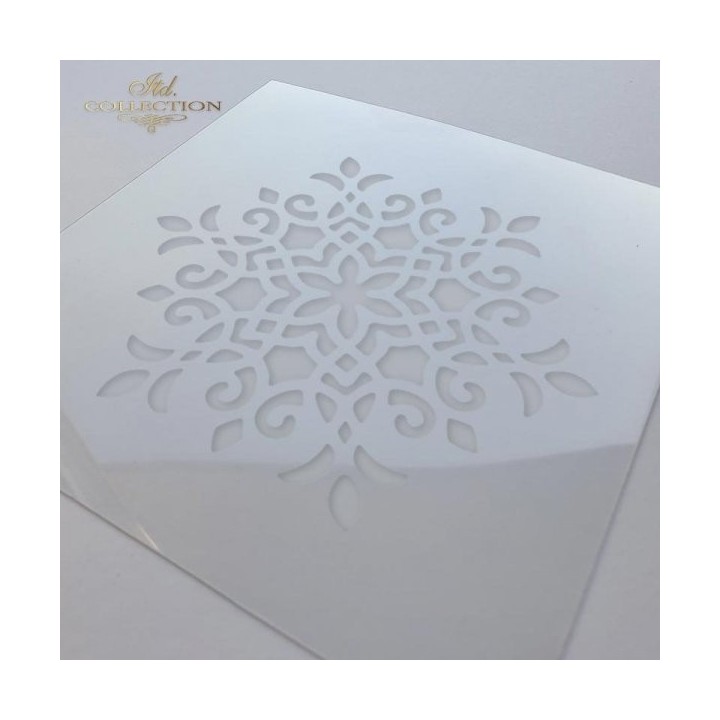 Sjabloon voor scrapbooking en decoupage 16x16 cm ST0132A