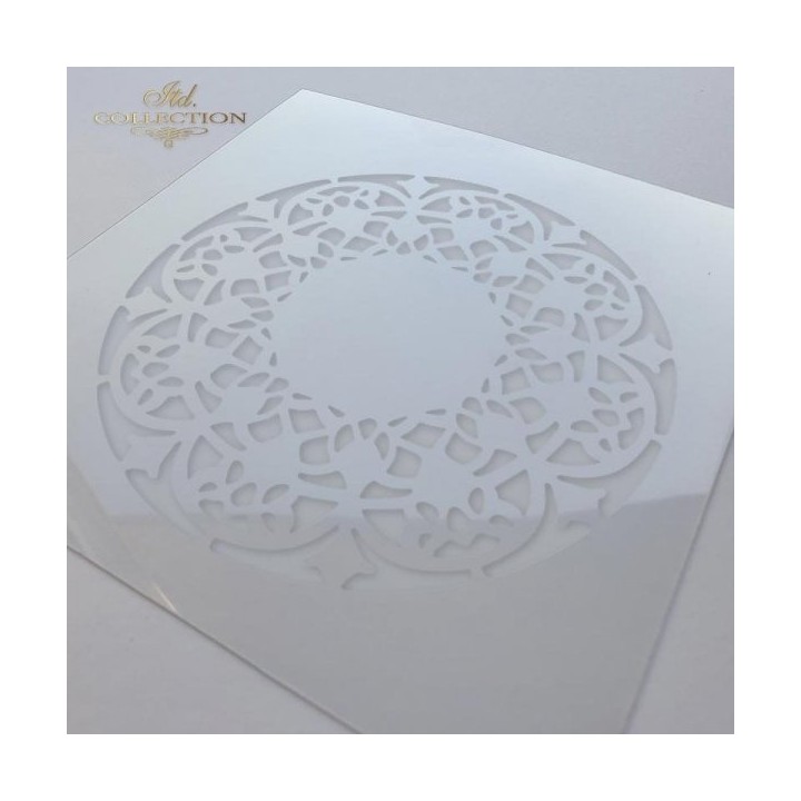 Sjabloon voor scrapbooking en decoupage 16x16 cm ST0133B